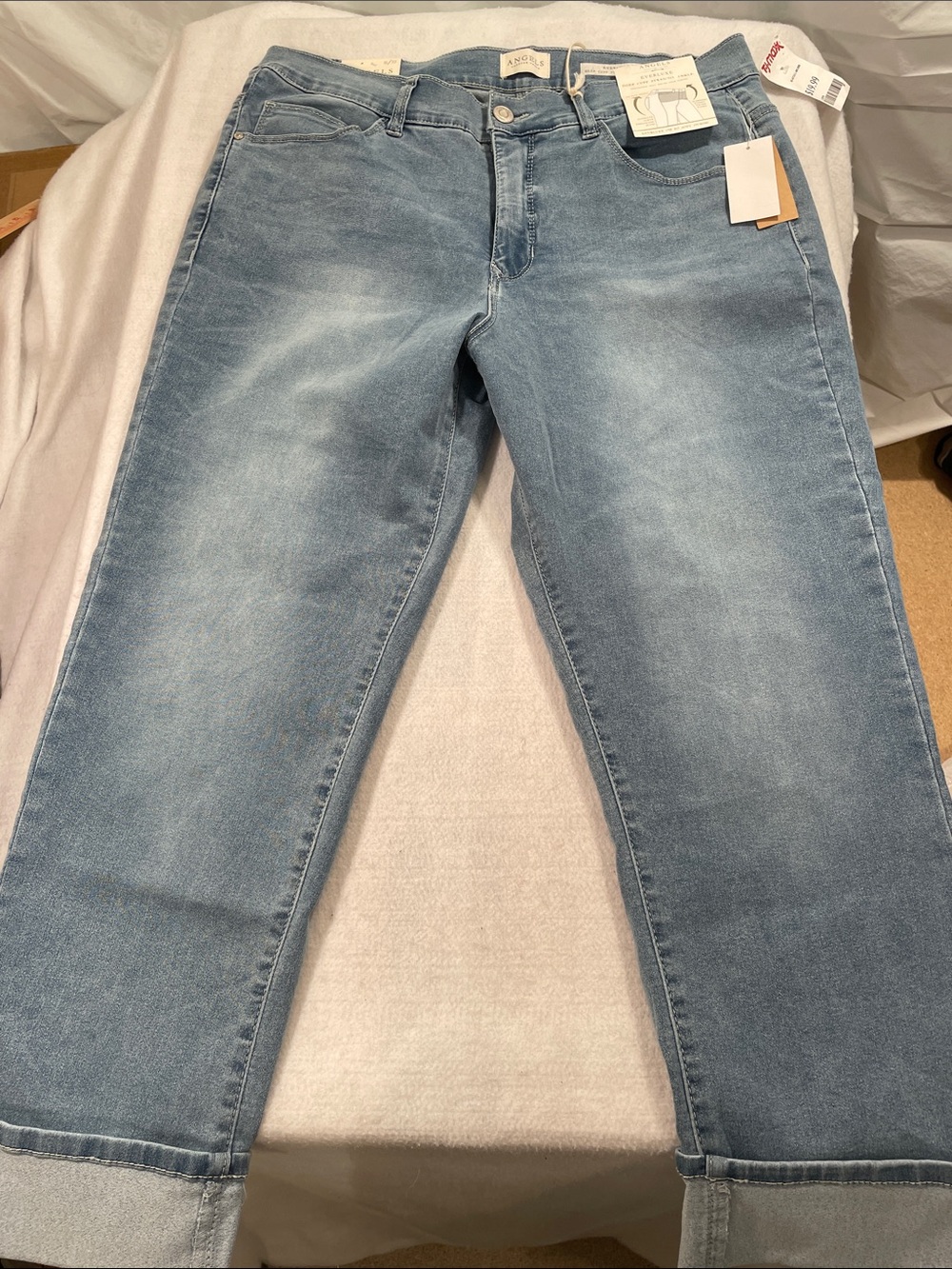 Angels Light Blue Relaxed Women’s Jeans